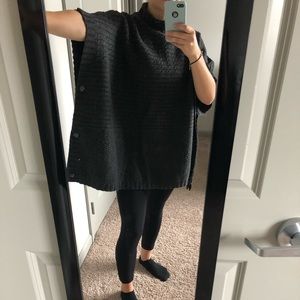 Poncho sweater